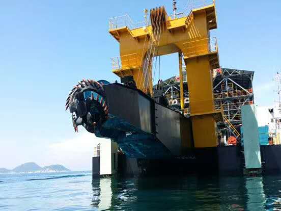 域?yàn)t集團(tuán)購(gòu)置國(guó)內(nèi)最大海洋鋯鈦攪吸采砂船